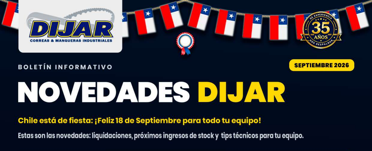 Boletín informativo Dijar – Septiembre 2026